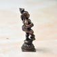 Copper Butter Navaneetha Krishna Idol, 2.5 inches, 60 Grams, Patina Antique Finish