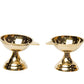 Pure Brass Paan Deep, Deepak, Diya for Pooja Purposes, 2.1 Inches, 180 gm
