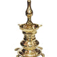 Pure Brass Vastu Table Diya on Tortoise, 9.5 inches