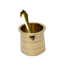 Brass Panchpatra with Achamani India