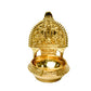 Pure Brass Kuber Kamakshi Deep, Deepak, Diya for Pooja Purposes, 6 Inches, 440 gm