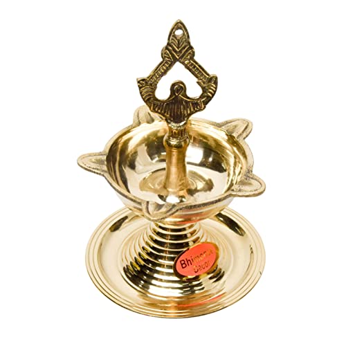 Brass Latkan Deep, 6.75 Inches, 370 gm