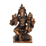  Handmade Copper Hayagriva Lakshmi Idol 