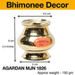 Brass Lotus Design Agarbatti/Dhoop Holder Size