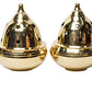 Pure Brass Kuber Goblet Deep, Deepak, Diya for Pooja Purposes, 3.6 Inches, 270 gm