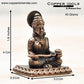 Handmade Copper Annapurna Devi Idol Dimensions