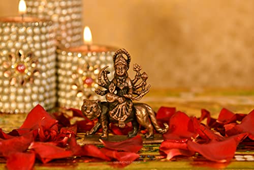 Copper Handmade Durga MATA Idol