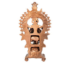 Copper Prabhavli Cow Krishna Idol 3 inches, 90 gm, 1 Piece