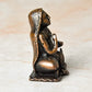 Copper Idols India Handmade ShankaraCharya Idol Side View
