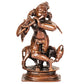 Copper Cow Krishna Idol, 110 Grams, 2.5 inches, Pack of 1 Piece