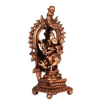 Copper Prabhavli Cow Krishna Idol 3 inches, 90 gm, 1 Piece