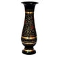Pure Brass Double Colour Bidri Work Flower Vase 10"