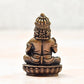 Copper Indian Kuber Idol, 100 Grams , 2.25 inches, Patina Antique Finish