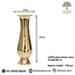 Brass Decorative Flower Vase 2