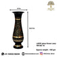 Brass 8 inch Long Vase 4