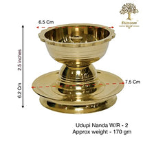 Pure Brass Akhand Diya | Handcrafted in India - 2.5 inches - Buy 2 Get 1 Free