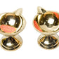 Pure Brass Paan Deep, Deepak, Diya for Pooja Purposes, 2.1 Inches, 180 gm