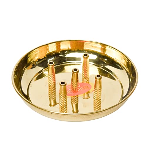  Pure Brass Agardan Plate India