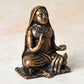 Copper Idols India Handmade ShankaraCharya Idol Front View