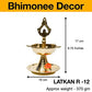 Brass Latkan Deep, 6.75 Inches, 370 gm