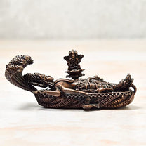 Copper Idols India Handmade Ranganatha Swamy Idol 