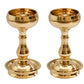 Pure Brass Udupi Nanda Bowl Long Table Diya, 4.25 inches Big, Pack of 2
