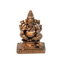 Handmade Copper Ganesha Idol 1.5 inches