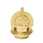 Pure Brass Lakshmi KUBER KAMAKSHI Deep, Deepak, Diya for Pooja Purposes, 6 Inches, 440 gm