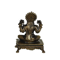  Copper Small Lakshmi 2.4 inches Sitting Idol 