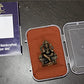 Copper Handmade Ganesha 2.5 inches Sitting Idol Gift