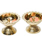 Pure Brass Sunflower Deep, Deepak, Diya for Pooja Purposes, 1.8 Inches, 130 gm