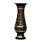 Pure Brass Double Colour Bidri Work Flower Vase 8" 