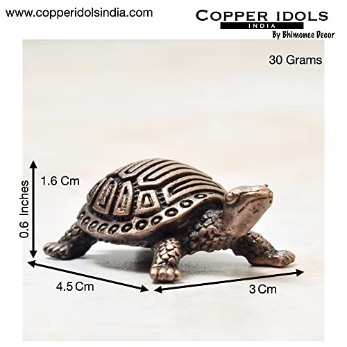  Copper Handmade Turtle Kurma Tortoise Dimensions