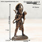 Copper Hanuman Idol, 65 Grams, 2.75 inches, Patina Antique Finish