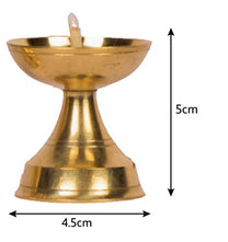 Pure Brass Electric Gold Bulb Lights Diya Dimensions