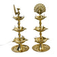  Pure Brass 3 Step Electric Bulb Lights Diya Bangalore