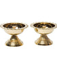 Pure Brass Sunflower Deep, Deepak, Diya for Pooja Purposes, 1.8 Inches, 130 gm