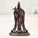 Copper Handmade Meenakshi Devi Idol 2.9 inches