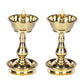 Brass Heavy Udupi Nanda Diya (no-2, Set of 2)