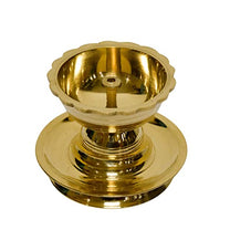 Pure Brass Akhand Diya | Handcrafted in India - 2.5 inches - Buy 2 Get 1 Free