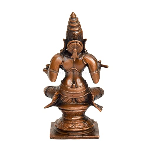 Handmade Copper Annapurna Devi Idol India