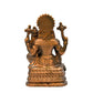  Copper Handmade Lakshmi Narasimha Idol  Bhimonee Decor
