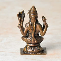 Handmade Copper Rajarajeshwari Idol India