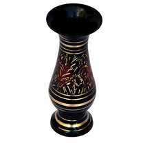 Brass 8 inch Long Vase 1