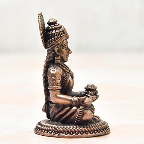 Copper Annapurna Devi Idol India