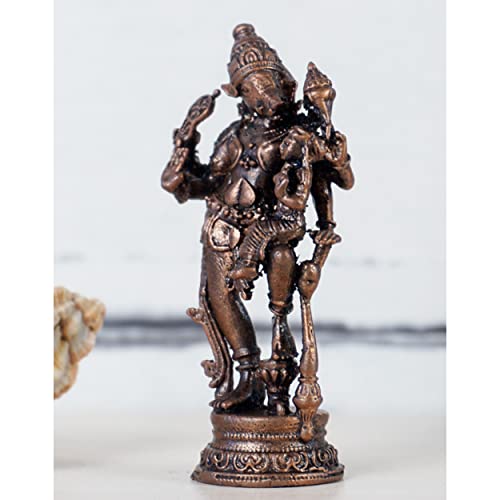 Copper Bhu Varaha Lakshmi Idol