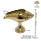 Pure Brass Shank Design Table Diya, 3 inches, Brass, Pack of 1 pc