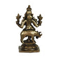 Copper Handmade Small Lord Cow Krishna 2 inches Idol Statue Showpiece for Home Temple Decor I Office Desk I Nice Gift Ideal for Good Luck Wishes