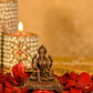 Copper Handmade Lakshmi Sitting Idol 