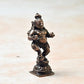 Copper Butter Navaneetha Krishna Idol, 2.5 inches, 60 Grams, Patina Antique Finish